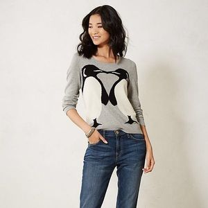 🦋 Anthropologie Penguin Sweater NWOT • Medium